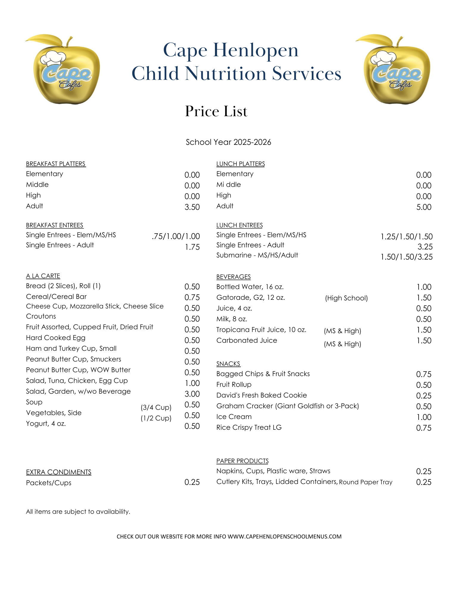 FY'26 price list (1) (2).pdf
